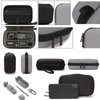 Honlyn Storage Bag compatible with DJI Osmo Pocket 3, Carrying Case Handbag Travel Case for OSMO Pocket 3 Handheld Gimbal Accessories (Grey)