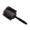 Phillips Brush Luxe Tourmaline Monster Vent 1 Professional Hair Brush (5” Diameter Barrel) - Vented Hairbrush Nylon Reinforced Boar Hair Bristles, Sleek Copper & Black Color