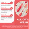 MAKEHEAL] Lipleasure Velvet Lip Tint Lasting, Matte Long-Lasting Lip Tint, Velvet Blur Finish, Smooth and Hydrated Lips All-Day, Vibrant and Soft Shades (05 - Plum)