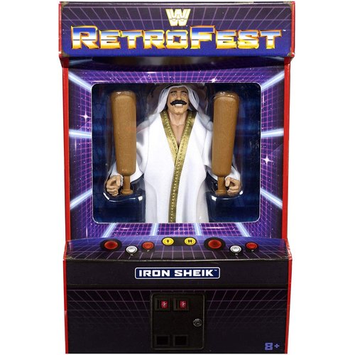 RetroFest WWE Elite Exclusive Iron Sheik Wrestling Action Figure Limited Edition