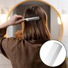 Tyqour 2Pcs Metal Comb Rat Tail Comb Stainless Steel Hair Combs Teasing Pintail Comb Flat Ironing Comb for Hair Women Hair Styling Cutting Comb for Women Men Barber Supplies