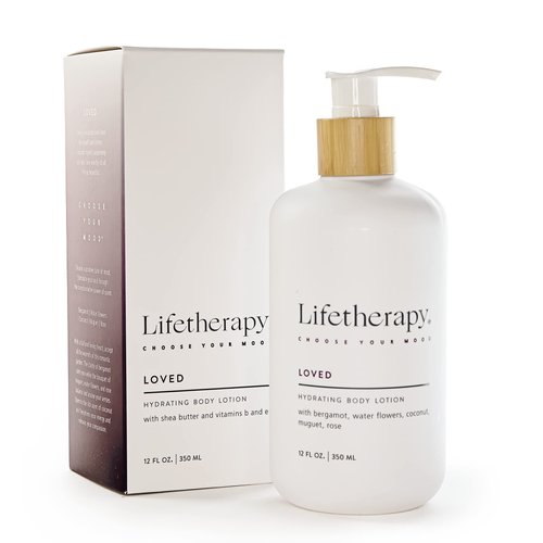 Lifetherapy Hydrating Lotion For Hand & Body | Non Greasy Lightweight Lotion Made with Shea Butter (Loved)