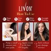 Livon Vitamin E Penetrating Serum Oil For Stronger & Shinier Hair |Enriched With Argan & Almond Oil | No Sulphate Parabens and Mineral Oil | No Weigh Down | Satin Shine | Perfect Manageability - 100ml