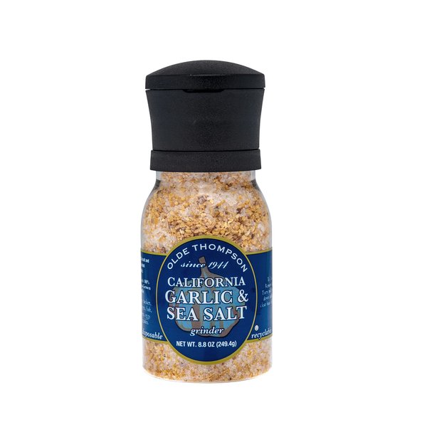 Olde Thompson California Garlic & Sea Salt Grinder, 8.8 oz