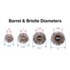 Olivia Garden EcoCeramic Soft Bristle Round Thermal Hair Brush EC-26S (2 1/8")