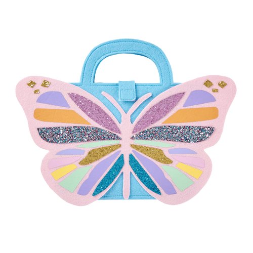 Mud Pie, Butterfly Girl Art Portfolio and Crayon Set