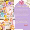 Groovy One Birthday Decorations, One Groovy Baby Birthday Decorations Girl,Groovy One Party Decorations with Groovy One Balloons, Daisy Flower Foilballoon, Hippie Birthday Photo Banner,40In Number