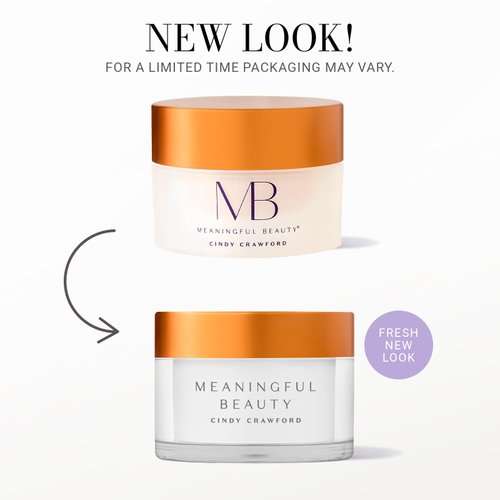 Meaningful Beauty Vitamin C Overnight Brightening Water Creme with Activated Hydraspheres, 1.0 fl. Oz