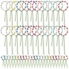 XunYee 48 Pcs Flower Crowns and Bracelets Kit 24 Boho Flower Garland Headbands Hair Wreath 24 Floral Wristbands for Girls Wedding Birthday Party Supplies