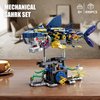 TYCOLE Mechanical Shark Building Set,Sea Animal Toy Kit with Rotatable Function and Display Stand,Creative STEM Toy Compatible with Legos,Christmas Birthday Gift for Adults and Kids 8-12(699PCS)