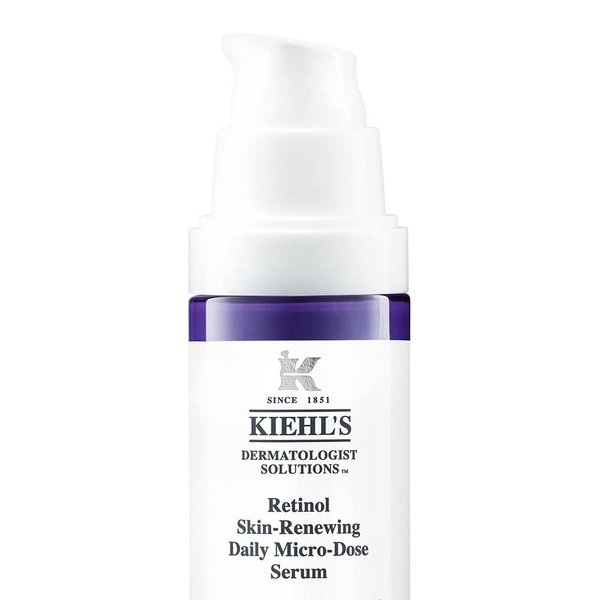 Kiehl's Daily Micro-Dose Anti-Aging Retinol Facial Serum, Reduces Wrinkles, Firms Skin, Evens Skin Tone, Youth Renewing & Hydrating Formula, with Retinol & Ceramides, Paraben-free - 1.7 fl oz