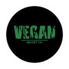 Vegan in green training workout fitness motivation gym vegan PopSockets Swappable PopGrip