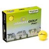 ALMOSTGOLF Limited Flight Practice Foam Golf Balls – Realistic Spin, Trajectory, & Accuracy Training, Pack of 10, Hi-Vis Yellow