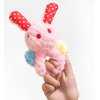 Generic Rabbit Dog Toy&Dog Bunny Toy,Tuffy Dog Toys,Chew Proof Dog Toy,Dog Stuffed Animals Chew Toy,Floppy Dog Toy Chewy Dog Toys Squeaky Plush Squishy Cow Dog Toy for Small Medium Breed (Bunny)