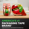 Scotch Tough Grip Moving Packing Tape, Clear, Moving Tape That Secures Boxes up to 80 Pounds, Moving Supplies, 1.88 in. x 22.2 yd., 6 Tape Rolls with Dispensers