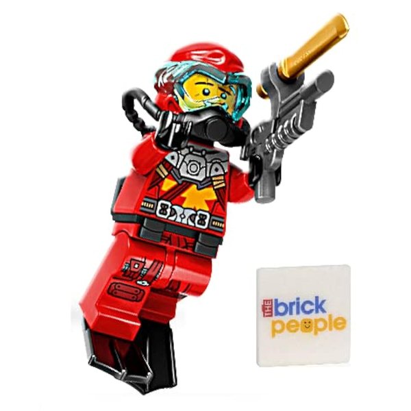 LEGO Ninjago: Kai Seabound in Scuba Gear with Harpoon Gun and Katana