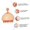PACKOVE 1pc Portable Shampoo Brush Ergonomic Scalp for Gentle Massage Tool for Men and Lightweight and Easy to Hold Safe for Boys and Girls Orange
