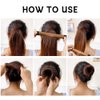 10 PCS Hair Bun Maker, Easy Bun Maker for Long Hair, Donut Bun Maker DIY French Twist Hair Fold Wrap Snap Hair Accessories for Women Girls
