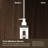 dpHUE Gloss+, Cool Medium Brown - 6.5 oz - Semi-Permanent Hair Color & Conditioner - Paraben, SLS & SLES Sulfate Free - Vegan, Leaping Bunny Certified