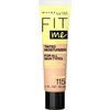Maybelline Fit Me Tinted Moisturizer, Natural Coverage, Face Makeup, 115, 1 Count