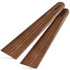 2 Pcs Walnut Wood Spatula, 9.8-inch Long | Multipurpose Cooking Tool for Flipping, Stirring, Salad Mixing, and Serving | Sharp Flat Edge, Ergonomic, Eco-Friendly, Durable