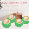 KASTU Bath Bombs Salt Balls,Eucalyptus Extract Essential Oils,Moisturizing Dry Skin,Fizzy Spa,Relaxation,Bubble Bath Bomb Gifts Idea for Men Women,4-Pack