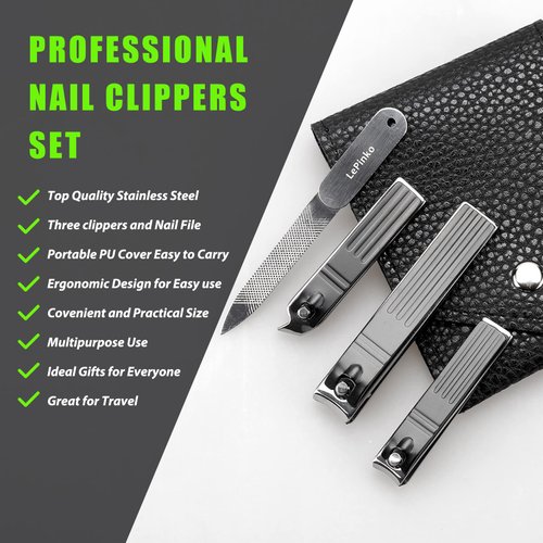 Nail Clippers Set, Gifts for Women Men Mom Dad Girl Boy Senior Him Her Adults Who Have Everything