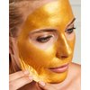 Gold Gel Collagen Facial Masks - 24K Gold Firming Face Mask -Gold Face Mask(5 pc) -Vegan Gold Facial Mask -Anti Aging, Puffiness, Moisturizing, Deep Tissue Rejuvenation and Hydrates Skin