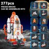 DIYDEC 12 in 1 Space Building Blocks Mini Shuttle Exploration Building Brick Sets Aerospace Rocket Toy Stacking Blocks for Party Favor Kids Adults Classroom Prizes Supplies