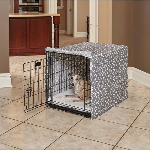 MidWest Homes for Pets Privacy Dog Crate Cover Fits MidWest Dog Crates, Machine Wash & Dry