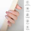 Semi Cured Gel Nail Strips, Gel Nail Polish Stickers Works with Any Nail Lamps Salon-Quality Long Lasting UV Gel Wraps for Women (Mermaid Legend Q27)