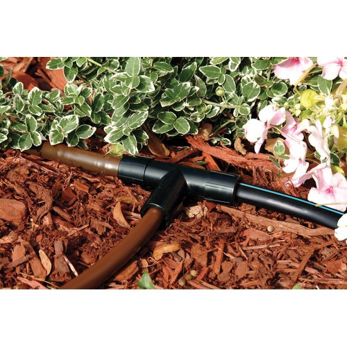 Rain Bird EFT25-1PS Drip Irrigation Easy Fit Universal Tee, Fits All 1/2" and 5/8" Tubing