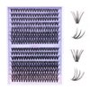 Lash Extension 320 Pcs Individual Lashes Cluster Natural DIY Eyelash Extension Lash Clusters 10-16mm Length Mix 30D+40D Soft Eyelash Extensions for Makeup at Home (30+40D-0.07-10-16MIX)