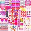 Thuodo 200pcs Valentines Party Favors Toys Assortment, Valentines Day Gifts for Kids as Valentine Classroom Prizes Rewards Bulk Goodie Bag Stuffers Birthday Party Supplies(Valentines)