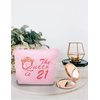 21 Birthday,21st Birthday Gifts for Her,21st Birthday Gifts for Women,Finally 21,21st Birthday Girl,Gift for 21 Year Old Female,Finally 21 Birthday Decorations,21st Birthday Mirror,21 Birthday Bag