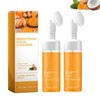 2pcs Turmeric Facial Cleanser, Turmeric Face Wash, Turmeric Facial Wash, Turmeric Foaming Cleanser for All Skin