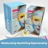 MOND'SUB Hyaluronic Acid polypeptide face mask,Sheet Mask, Tightening and Moisturizing for dry Skin Care Face Masks beauty- Smoothing Rejuvenating, 12 Sheets