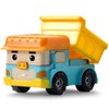Robocar Poli, Dump DIE-CAST Metal Toy Cars, Dump Truck Toys, Construction Vehicle Truck Toy Party Birthday Gifts for Toddlers Age 1-5 Boys Girls