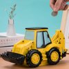 FUYU Cartoon Excavator Piggy Bank Coin Bank Money Box Home Decor