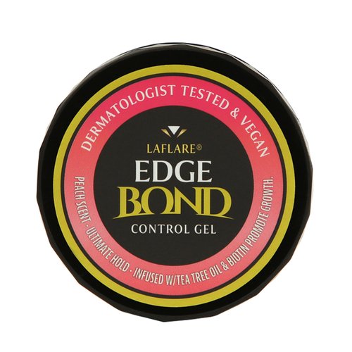 Laflare Edge Control for Black Hair, Natural Hair and Curly Hair. Eco Styling Gel Travel Size 25ml, Edge Wax for Man & Woman(Peach)
