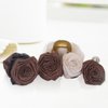 3 Pcs Rose Hair Clip Brown Rose Hair Accessories Rose Hair Clips for Women Flower Hair Clips Wedding Hair Accessories Flower Hair Clips for Women
