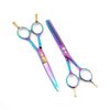 Hair Cutting Scissors Set Professional 5.5" Barber Haircutting Thinning/Texturizing Shears Kits,Trimming Scissor Hairdressing Stainless Steel Shear for Hairdresser