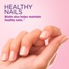 Nature's Bounty Optimal Solutions Hair, Skin and Nails Gummies with Biotin, 25000 mcg, Strawberry Flavored, 200 Count