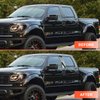 ACLONG Pillar Posts Door Window Trim Glossy Black Stainless Steel Compatible with Ford F-150 Super Cab Crew Lincoln Mark LT 2004-2014, Anti Scratch Stickers Door Pillar Moldings Cover Set -Set of 4
