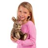 Folkmanis 3130 Small Cottontail Rabbit Hand Puppet, One Size, Multicolor