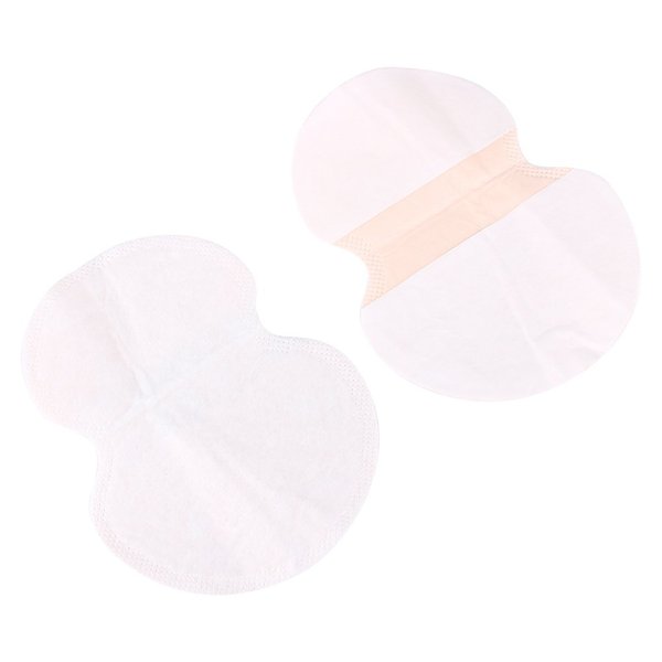 Underarm Sweat Pads,50 Pair Disposable Armpit Absorbent Patches for Hyperhidrosis and Excessive Sweating, Underarm Sweat Pads Non Visible Dress Guards/s Provides Armpit Protection