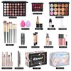Makeup Kit for Women Full Kit Teens Makeup Set Eyeshadow Palette, Lip Gloss, Lipstick, Makeup Brush, Foundation, Concealer Mascara Powder Puff Makeup Bag Makeup Set for Women Girls Teens Gift