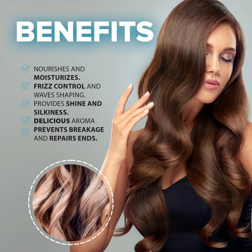 KALIVE Hair Mask for Deep Hydration & Repair - 8 oz. Keratin, Collagen & Wheat Germ - Hair Care Products for Dry, Damaged Hair.