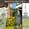 Sister Gifts from Sisters, Christmas Sister Gifts Angel Wind Chimes, for Sister Birthday, Rahki, Galentine's Day, Gift for Sister in Law, Best Friend, Bestie Wind Chimes for Outside Deep to