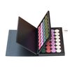 SZDYM Strong 4 layers Empty magnetic palette book palette+1pcs Makeup Depotting Spatula+50pcs Round Metal Stickers+50pcs Square Metal Stickers